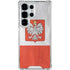 Poland Flag Distressed Galaxy S25 Ultra Clear Case
